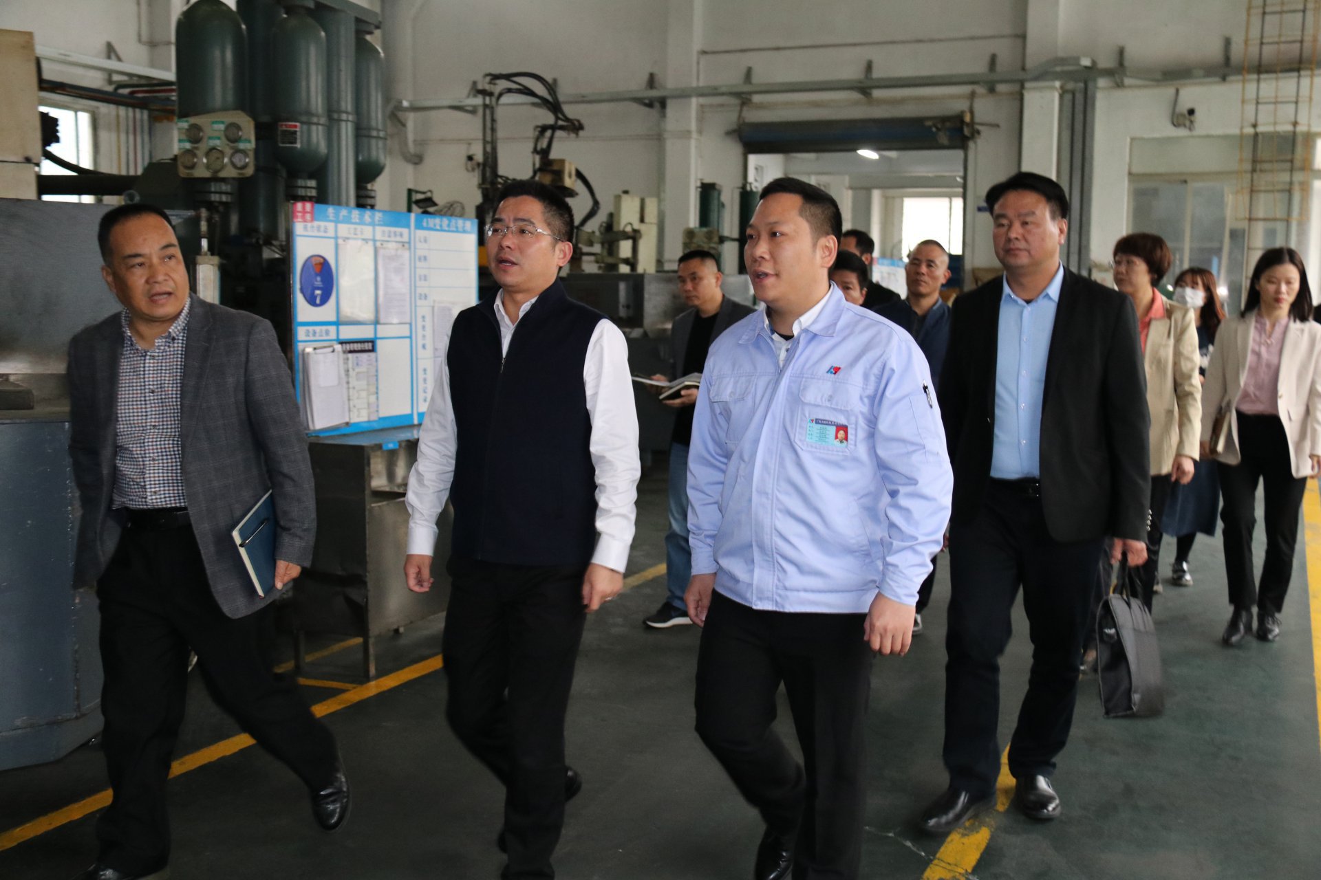 高要区领导莅临我司进行调研考察工作